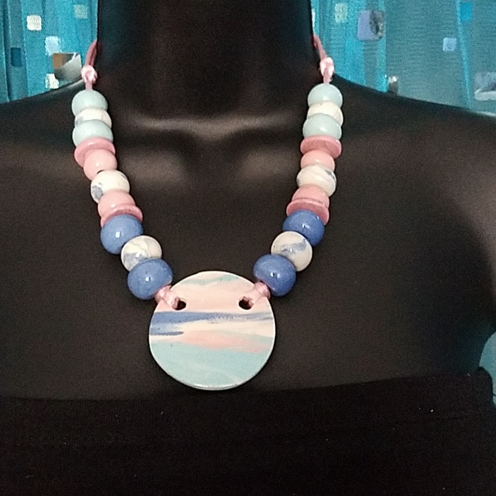 Ceramic necklace